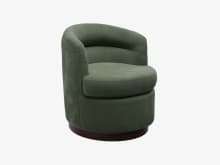 Penelope Swivel Chair Muse Forest color Muse Forest