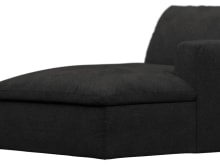Cloud Deep Chaise Right Module California Charcoal color California Charcoal