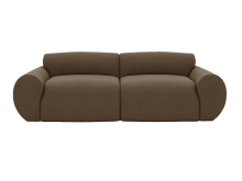 Malmo Blaze Mocha Sofa - 2 Seater color Blaze Mocha