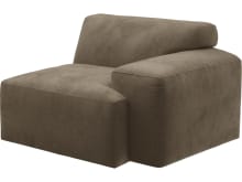 Copenhagen Tribute Walnut Right Arm Facing Sofa Module color Tribute Walnut