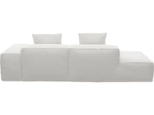 Riley Noa Fog Modular Sofa - 1x Arm, 1x Armless, 1x Left Terminal color Noa Fog