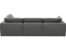 Cloud Deep Maya Flint Modular Sofa - 4 Piece color Maya Flint