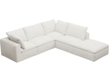 Cloud Tribute Ice Modular Sofa - 5 Piece color Tribute Ice