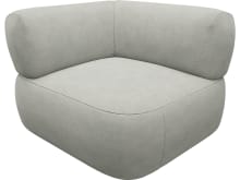Beckett Toorak Pebble Sofa Module Corner color Toorak Pebble