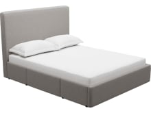 Aria Drawer Bed Boucle Pumice color Boucle Pumice