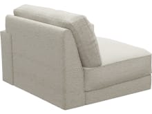 Monica Boucle Ivory Right Arm Facing Chair Module color Boucle Ivory