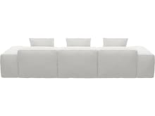 Riley Noa Fog Modular Sofa - 3 Seater color Noa Fog