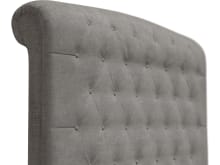 Pierre Bedhead Isla Soft Grey color Isla Soft Grey