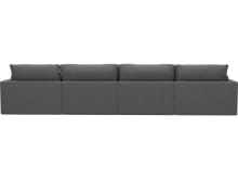 Willow California Slate Modular Sofa - 4 Seater color California Slate