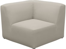 Copenhagen Isla Sea Pearl Square Corner Chair Sofa Module color Isla Sea Pearl