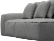Riley Maya Flint Modular Sofa - 1x Arm, 1x Armless, 1x Right Terminal color Maya Flint