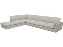 Willow California Ivory Modular Sofa - 6 Seater LAF Terminal color California Ivory