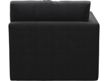 Haven Plaza Flint Grey Left Arm Facing Chaise Module color Plaza Flint Grey