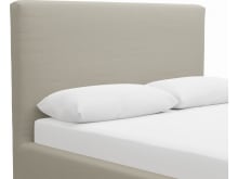 Willow Gas Lift Bed Plaza Natural color Plaza Natural