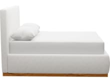 Haven Dark Gas Lift Bed Noa Fog color Noa Fog