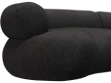 Colette California Charcoal Sofa - 3 Seater color California Charcoal