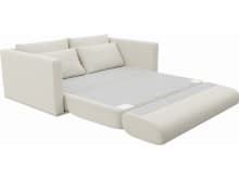 Porter Boucle Ivory Sofa Bed - 3 Seater color Boucle Ivory