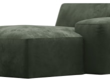 Copenhagen Muse Forest Right Arm Facing Chaise Module color Muse Forest