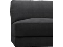 Monica Plaza Flint Grey Right Arm Facing Chair Module color Plaza Flint Grey