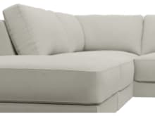 Monica California Ivory Sofa - 6 Seater LAF Terminal color California Ivory