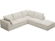 Cloud Toorak Pearl Modular Sofa - 5 Piece color Toorak Pearl