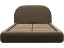 Capri Gas Lift Bed Tribute Walnut color Tribute Walnut