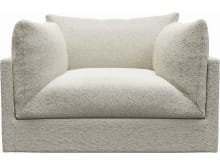 Finley Boucle Ivory Armchair color Boucle Ivory