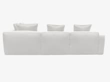 Riley Apt Noa Fog Corner Sofa - 4 Seater RAF Terminal color Noa Fog
