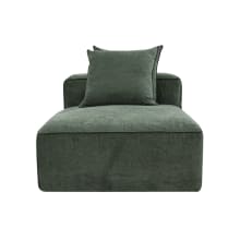 Riley Sofa Modules Slip Covers Muse Forest color Muse Forest