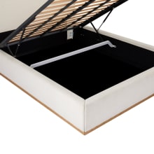 Haven Gas Lift Bed California Ivory color California Ivory