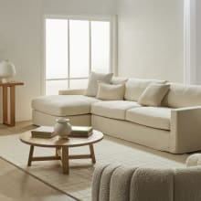 Sunday Tribute Ice Chaise Sofa - 3 Seater 