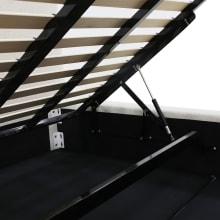 Felix Gas Lift Bed Avon Mineral color Avon Mineral