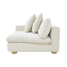 Tully Muse Flax Left Arm Facing Chair Module color Muse Flax