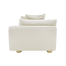 Tully Muse Flax Right Arm Facing Chair Module color Muse Flax