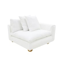 Tully Muse Frost Right Arm Facing Chair Module color Muse Frost