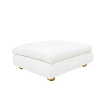 Tully Muse Frost Ottoman color Muse Frost
