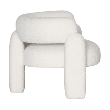 Riga Occasional Chair Boucle Ivory color Boucle Ivory