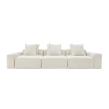 Riley Muse Flax Modular Sofa - 3 Seater color Muse Flax