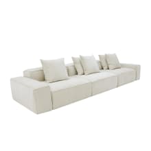 Riley Muse Flax Modular Sofa - 3 Seater color Muse Flax