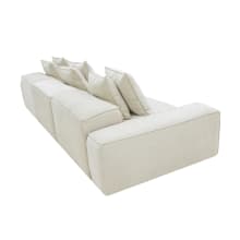 Riley Muse Flax Modular Sofa - 3 Seater color Muse Flax