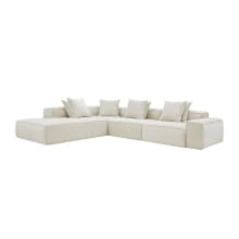 Riley Muse Flax Modular Sofa - Arm, 2x Armless, Corner, Left Terminal color Muse Flax