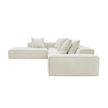 Riley Muse Flax Modular Sofa - Arm, 2x Armless, Corner, Left Terminal color Muse Flax