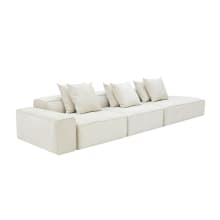 Riley Muse Flax Modular Sofa - 1x Arm, 2x Armless, 1x Right Terminal color Muse Flax