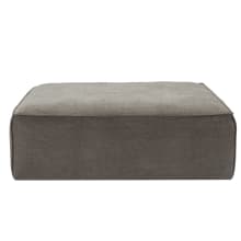 Riley Muse Mink Modular Big Ottoman color Muse Mink