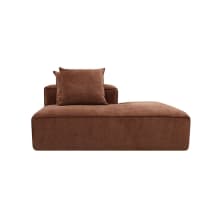 Riley Sofa Modules Slip Covers Muse Rust color Muse Rust