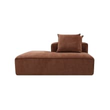 Riley Sofa Modules Slip Covers Muse Rust color Muse Rust