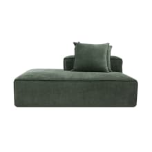 Riley Sofa Modules Slip Covers Muse Forest color Muse Forest