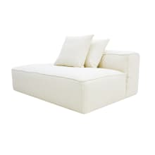 Riley Boucle Ivory Module Terminal Left color Boucle Ivory