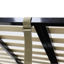 Wing Gas Lift Bed California Charcoal color California Charcoal