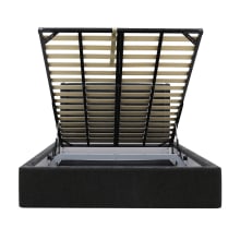 Wing Gas Lift Bed California Charcoal color California Charcoal